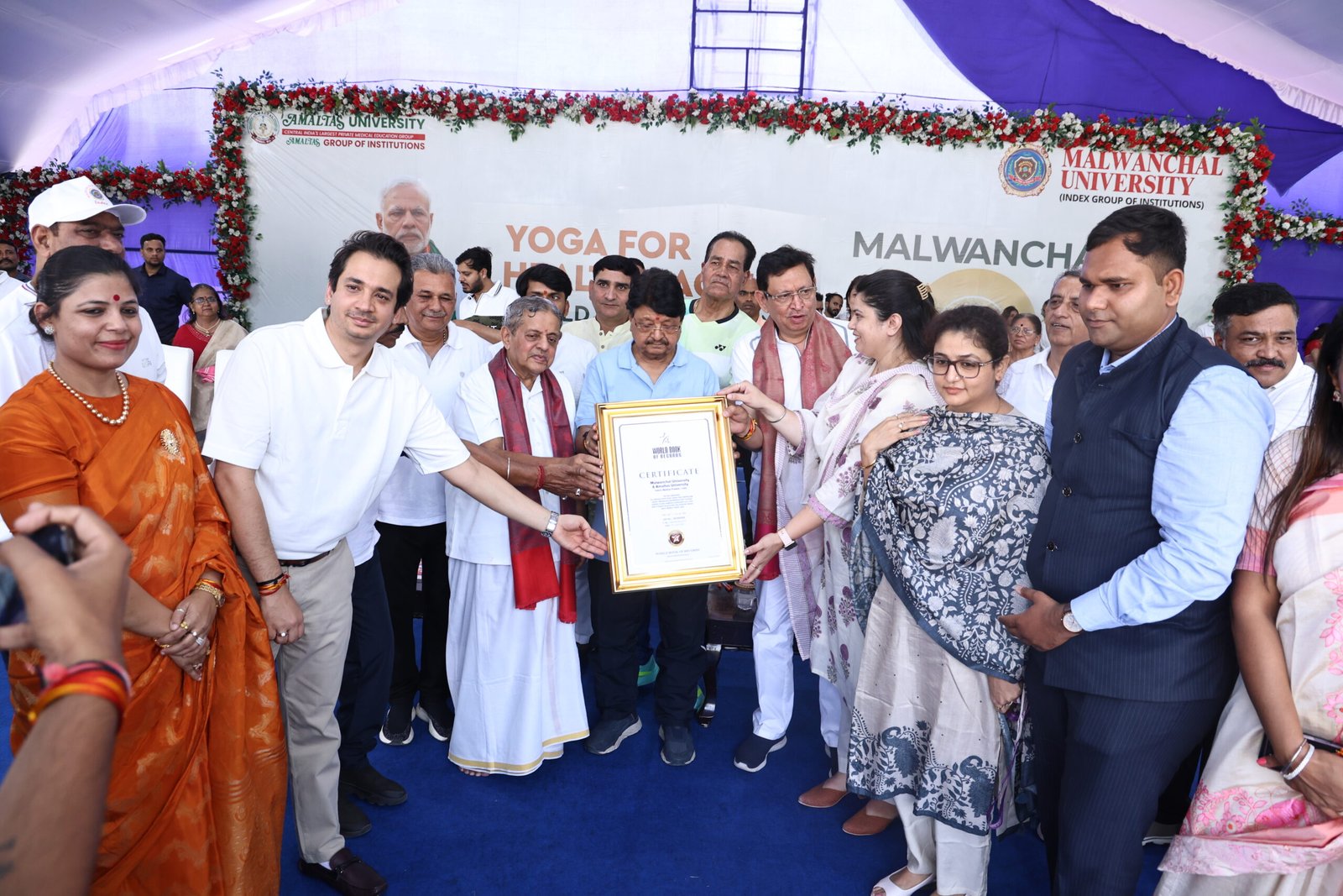 Malwanchal Yoga Mahotsav Collective Gathering Overview